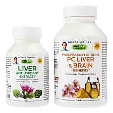 PC Liver & Brain Benefits and Liver Anti-Oxidant Extracts - 180 +120