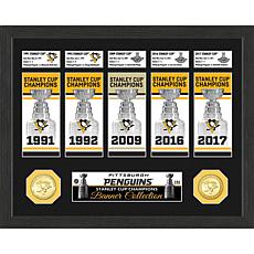 Penguins Stanley Cup Championship Banner Collection