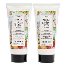 Perlier Honey & Sicily Red Lemon Hand Cream 2-pack