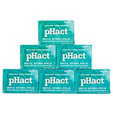 pHact 6-pack 4.25 oz. Moisture-Rich Cleansing Bars