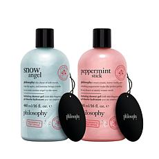 philosophy 16 oz. limited edition holiday shower gel duos