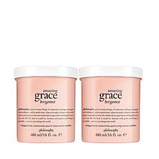 philosophy 16 oz. spring grace whipped body crème duo