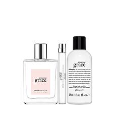 philosophy 3-piece amazing grace eau de toilette set