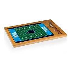 Picnic Time Glass Top Cutting Board - Carolina Panthers