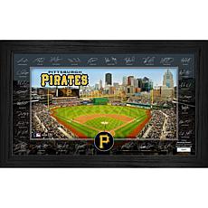 Pittsburgh Pirates Framed 2025 Signature Field Team Roster
