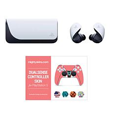 PlayStation 5 Pulse Explore Earbuds w/ DualSense Skins Voucher - White