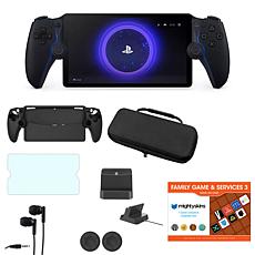 PlayStation Portal Midnight Black with Accessories Kit and Voucher