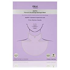 PRAI Beauty AGELESS 3-Pack Throat & Décolletage Hydrogel Masks