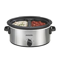 Proctor Silex® 6 Quart Double-Dish Slow Cooker