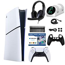 PS5 Slim Digital Console with Accessories Kit and Voucher