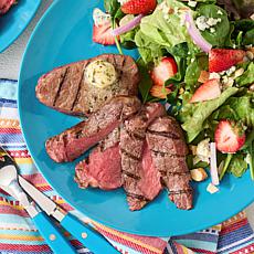 Pureland 10ct 5oz Black Angus Sirloin Steaks w/Butter 6/15 Auto-Ship®