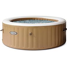 PureSpa Sahara Tan Round Bubble Spa for 4 People