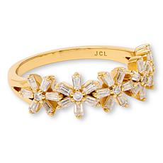 Radiance by Absolute™ 5-Flower CZ Band Ring