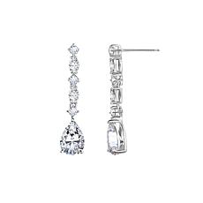 Radiance by Absolute™ 7.57ctw Mixed Cut Dangle Drop Earrings