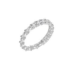 Radiance by Absolute™ Simulated Diamond East-West Mixed Cut Ring