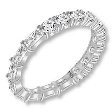 Radiance by Absolute™ Simulated Diamond East-West Mixed Cut Ring