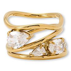 Radiance by Absolute™ Triple Wire Illusion Ring