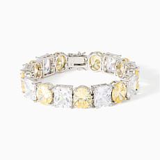 Radiance by Absolute™ White & Blue CZ Tennis Bracelet