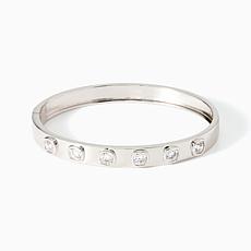 Radiance by Absolute™ x Marysol Patton Cushion Stone Bangle Bracelet