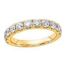 Radiant Fire 14K Gold 1.50ctw Lab-Grown Diamond Round Wedding  Ring