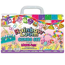 Rainbow Loom Loomi Pals, Combo Set Features, 2,300 Rubber Bands