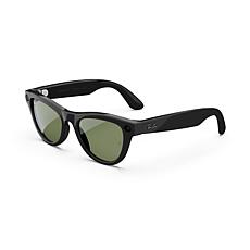 Ray-Ban Meta Skyler Glasses - Shiny Black Frames, Polarized