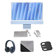 Refurbished Apple iMac 24" M3 8-Core CPU 8-Core GPU 256GB Bundle
