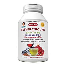 Resveratrol-Green Tea-Pomegranate - 30 Capsules