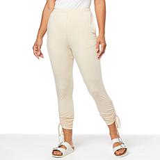 Retreat by Rhonda Shear Rouched Jogger Pant