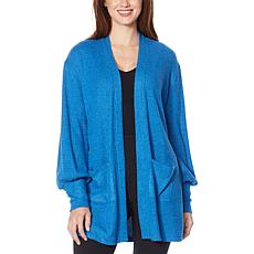 Retreat by Rhonda Shear Waffle Knit Duster