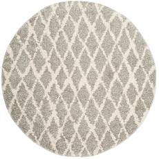 Safavieh Berber Shag Emira Rug - 5'1" x 5'1" Round