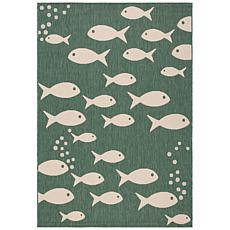 Safavieh Courtyard Dory 6'-7" X 6'-7" Round Rug