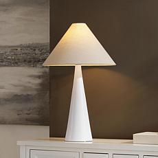 Safavieh Kimora White Resin Table Lamp 26.5"