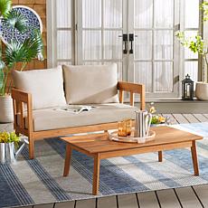 Safavieh Owen Outdoor Bench + Table