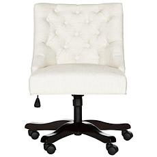 frontgate soho swivel chair