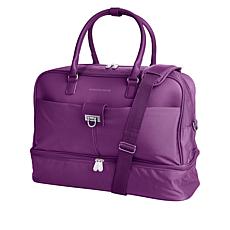 samantha brown purple luggage