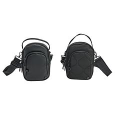 Samantha Brown To Go ThinkClear 2-Piece Mini Crossbody Set