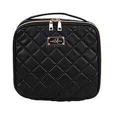 Sandy Lisa St. Tropez Makeup Bag in Black