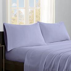Sleep Philosophy Micro Fleece Sheet Set - Lavender - Cal King