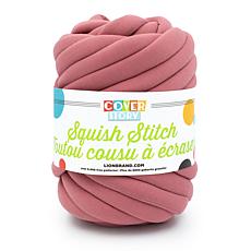 Squish Stitch Jumbo-Weight Polyester Yarn, 26 Yards