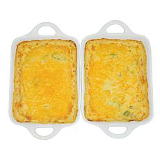 St. Clair 2-pack Broccoli Rice Casserole with Cheddar Topping AS