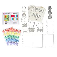 Stamps of Life Cake Edge A2 Card Die Set
