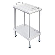 StoreSmith 2-Tier Cart with Removable Trays