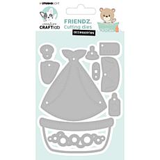 Studio Light CCL Cutting Die Bear Accessories Friendz nr.156