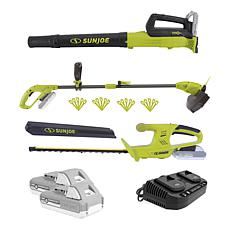 Sun Joe 24-Volt 3-piece. Electric Garden Kit
