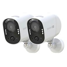 Swann Security Xtreme 4K Wi-Fi Security Camera w/Two-Way Audio 2-Pack