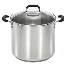 T-fal C9986364 12-Qt. Stainless Steel Stock Pot