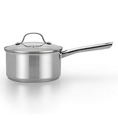 T-Fal E7582474 Performa Stainless Steel 3 Qt. Covered Saucepan