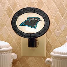 Team Glass Nightlight - Carolina Panthers