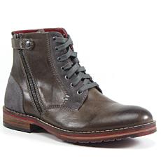 Testosterone Shoes Ball of Fire Men's Lace Up Leather Boot